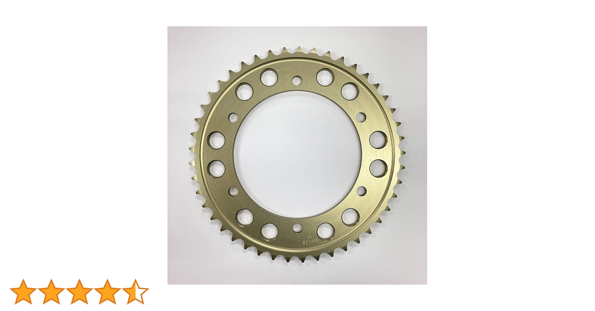 未使用　SUNSTAR スプロケット YAMAHA 45丁　530 サンスター(SUNSTAR) リアスプロケット スチール 530-45T